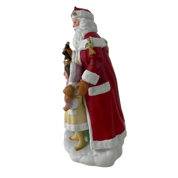 Avon Fine Collectibles 1995 Santa Claus Porcelain Figure Christmas Vintage - Picture 4 of 13